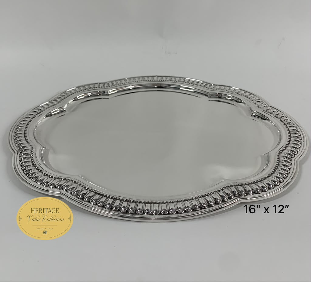 ITALY OVAL CANDELABRA TRAY