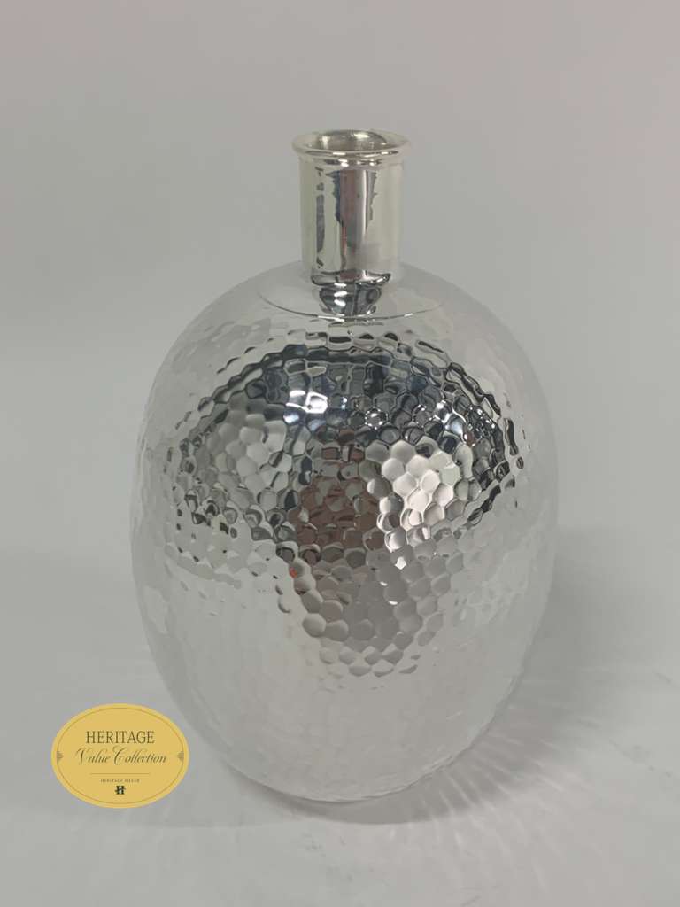 HAMMERED BUD VASE
