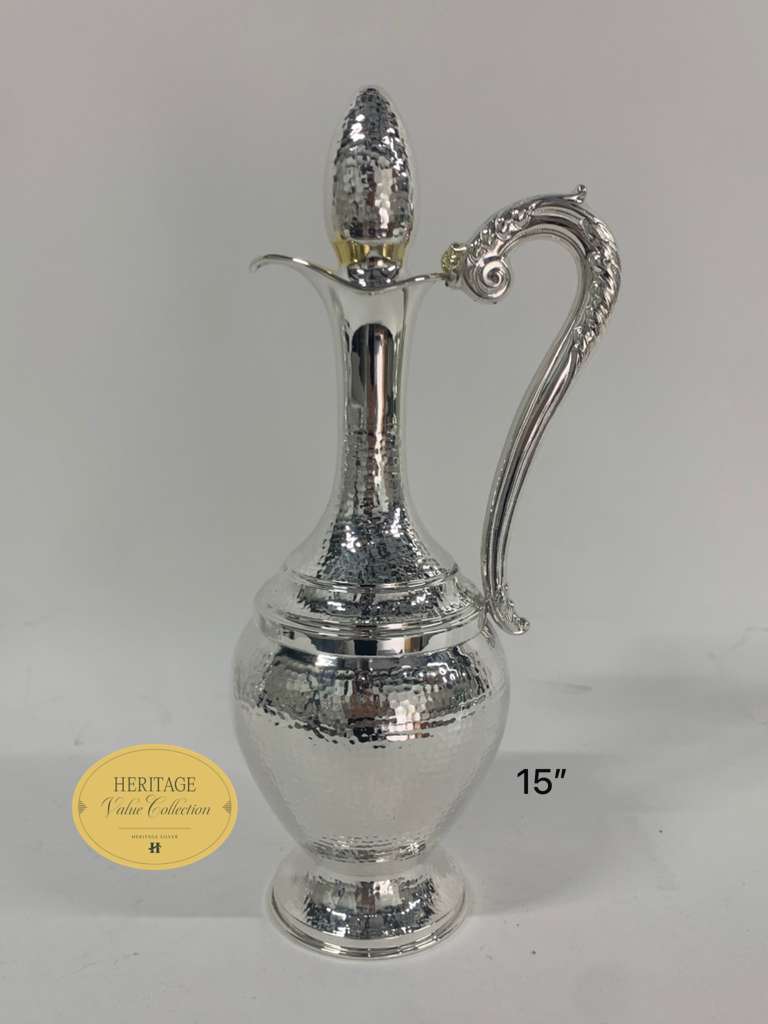 HAMMERED SMALL WINE PITCHER