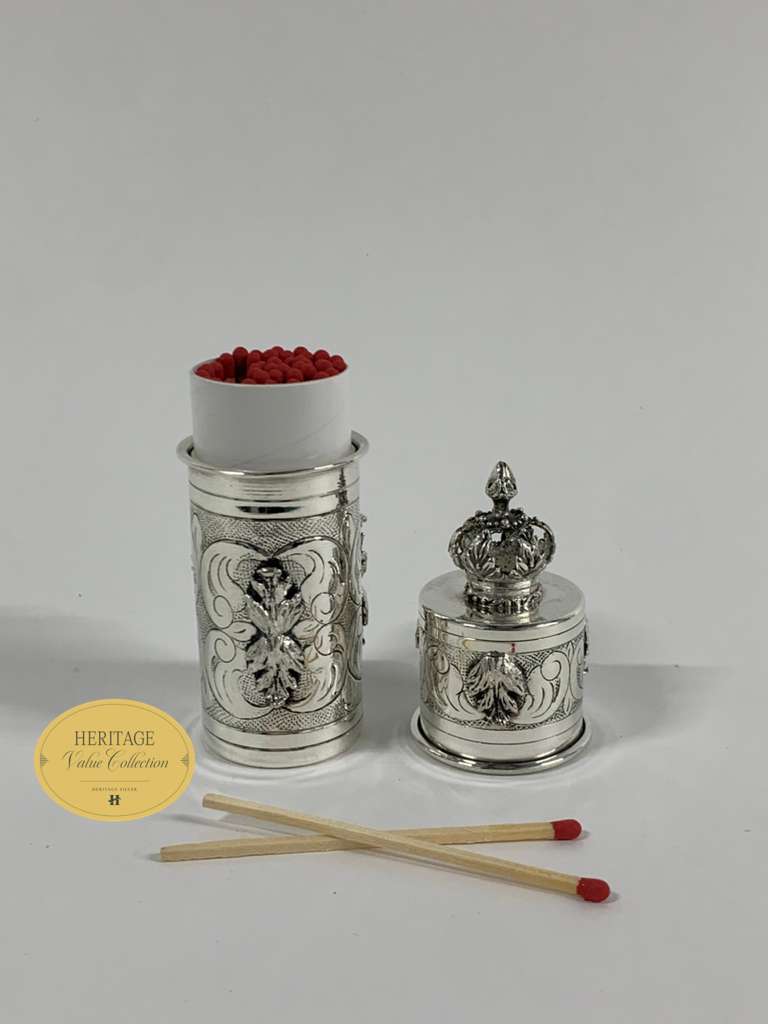 ROUND MATCH BOX