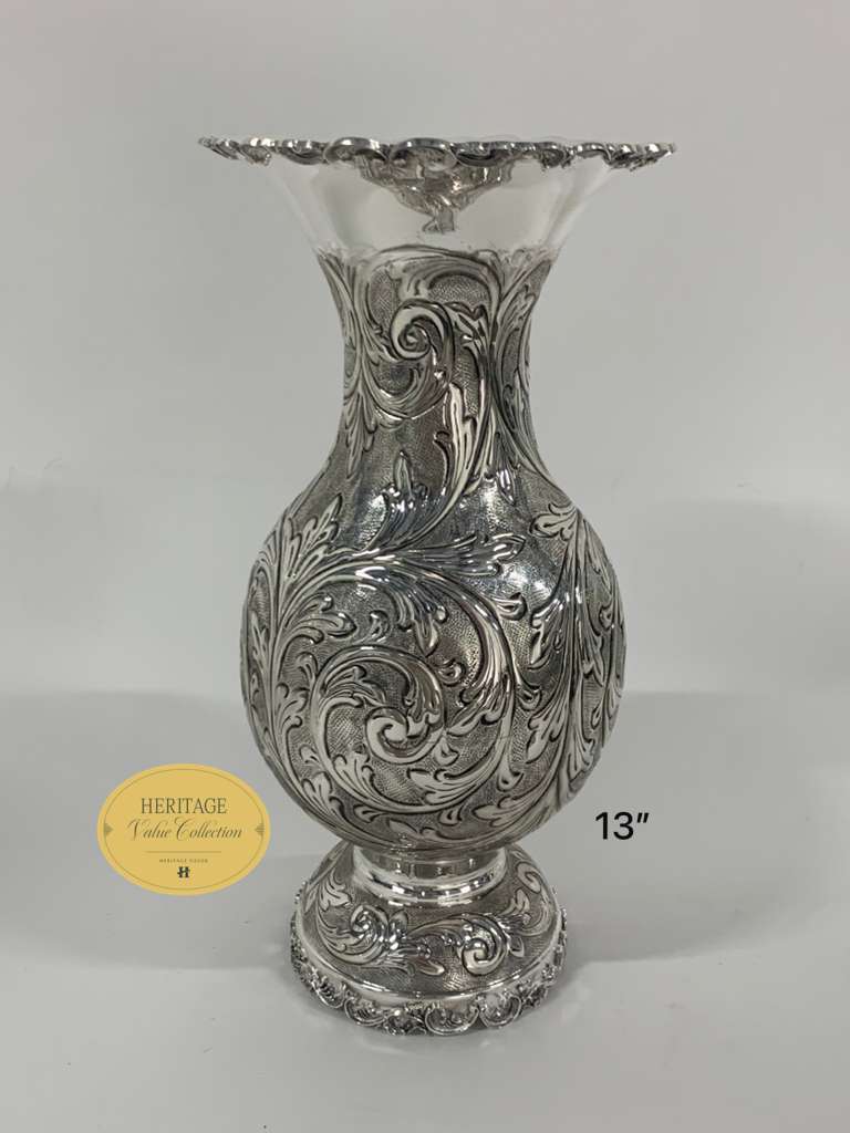 MEDIUM CHASED VASE