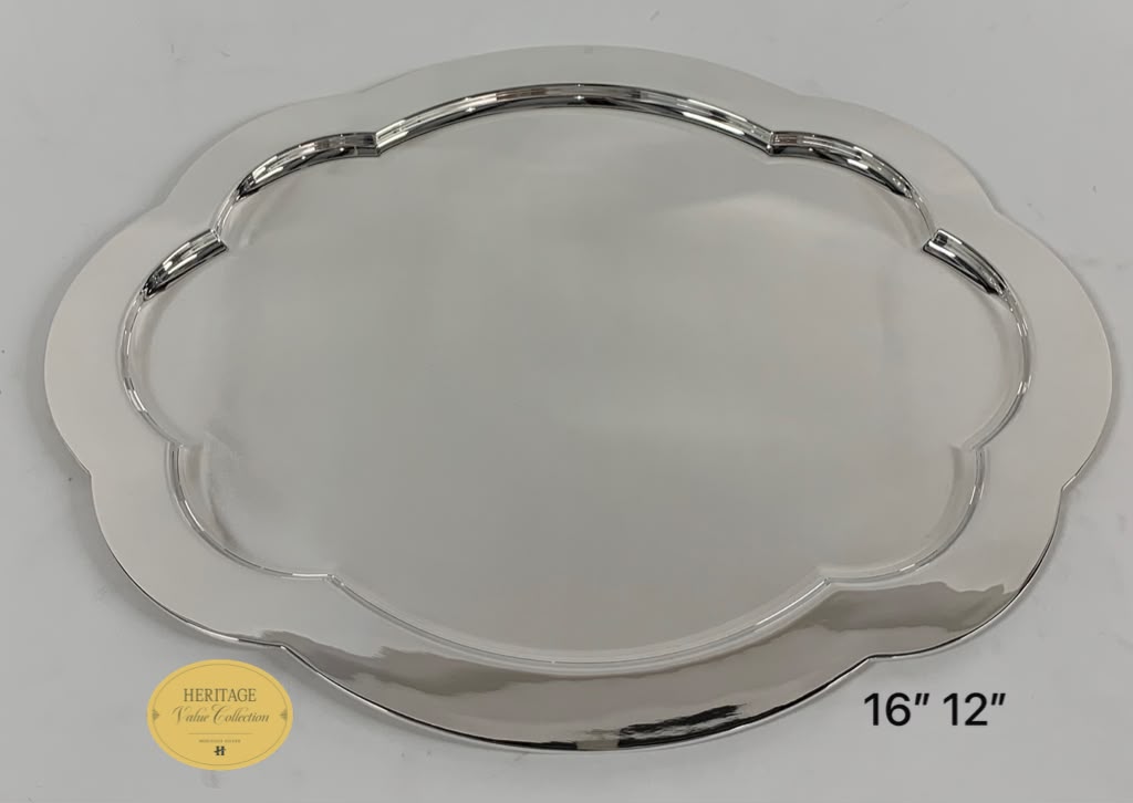 ITALY OVAL CANDLESTICK TRAY