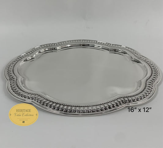 ITALY OVAL CANDELABRA TRAY