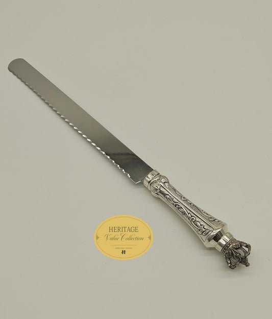 SERRATED KNIFE SILVER CROWN