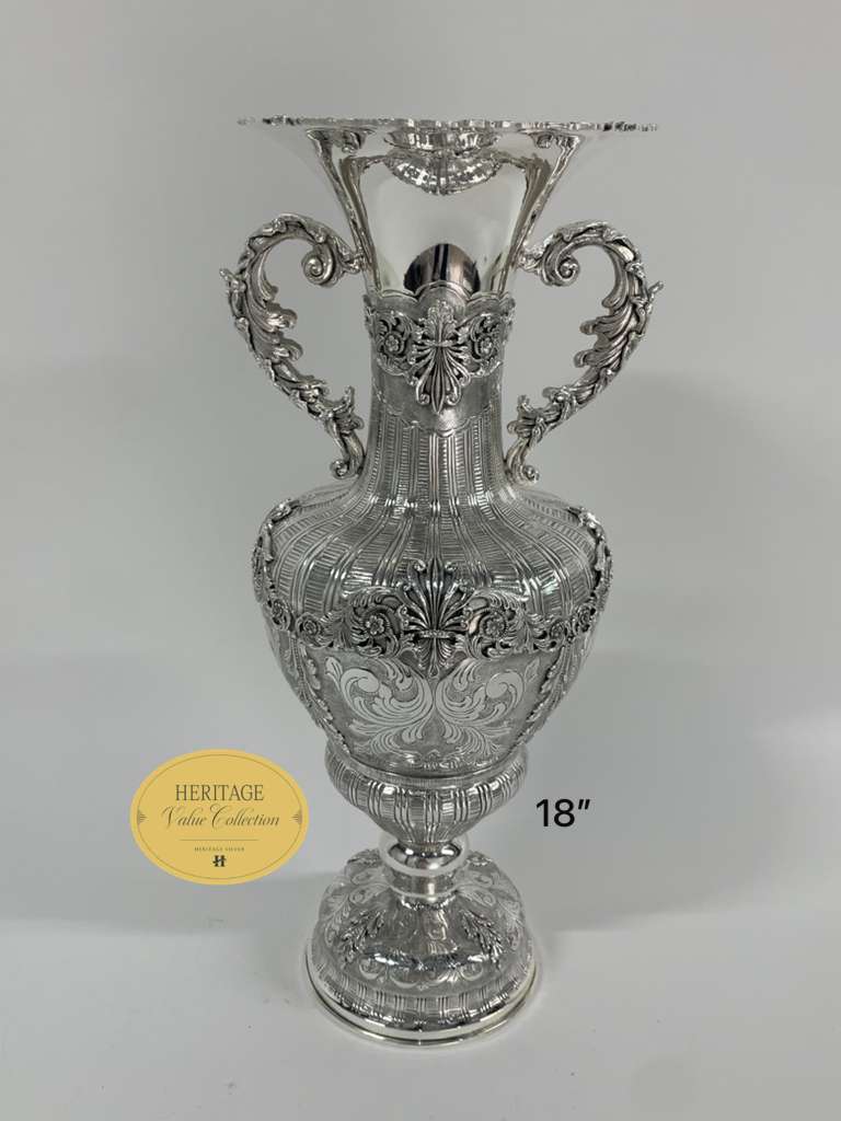 TORINO LARGE VASE WITH HANDLE