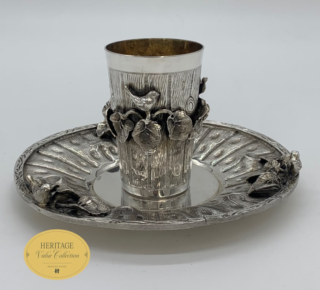 ROUND BIRD BECHER SET