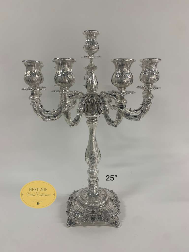 TORINO 8 LIGHT CANDELABRA