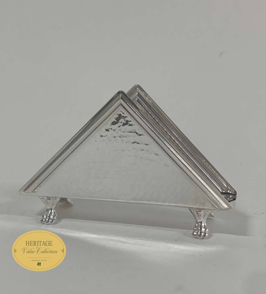 ITALY HAMMERED NAPKIN HOLDER