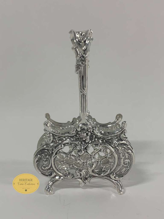 LACE NAPKIN HOLDER WITH HANDLE