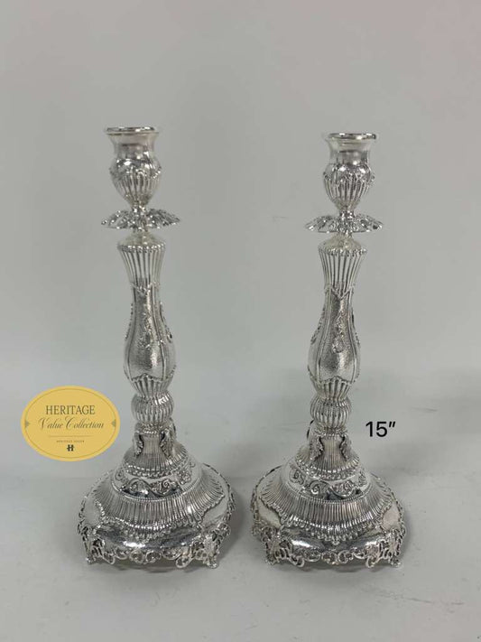 MEDIUM CHASED CANDLESTICKS