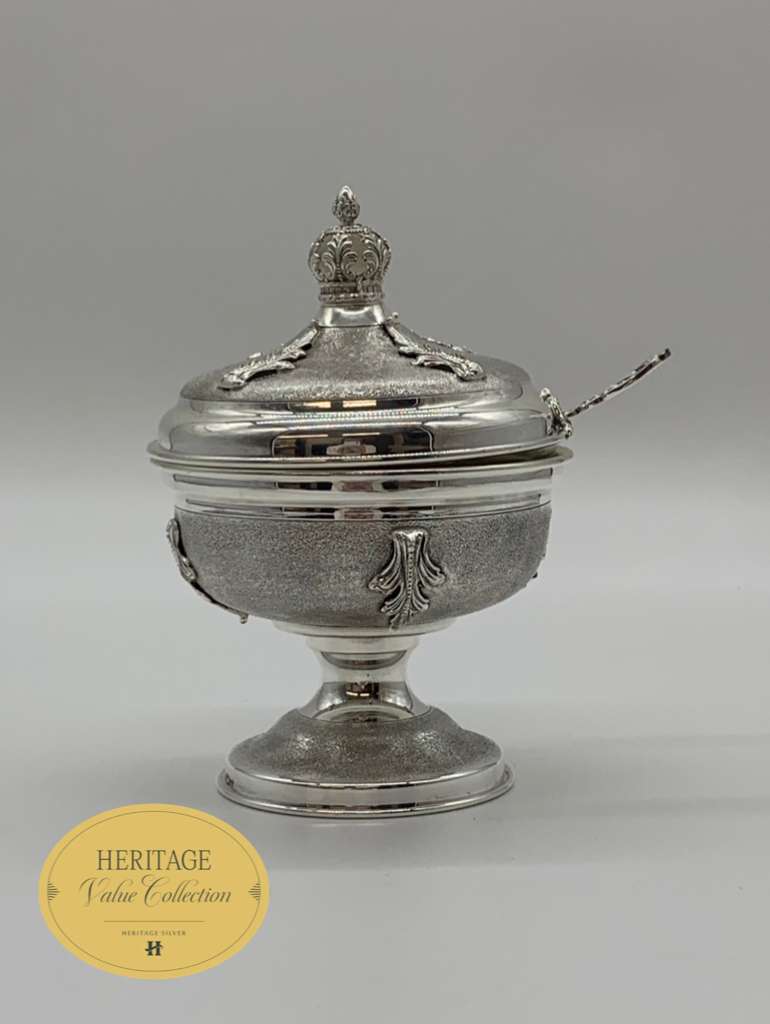 MATT ROUND MEDIUM HONEY DISH