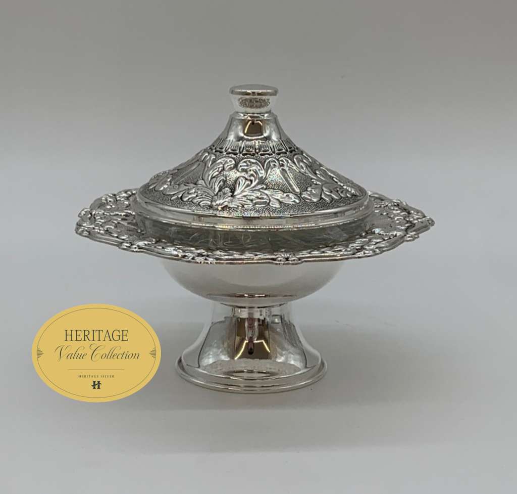 STAMPED HONEY DISH