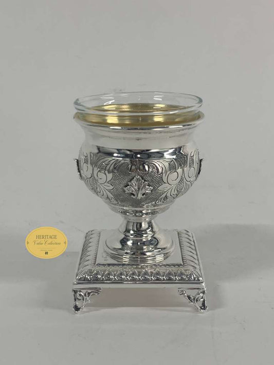 CHASED SINGLE SALT HOLDER