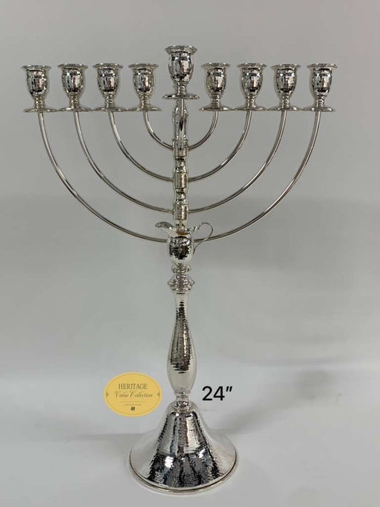 ITALY HAMMERED MENORAH