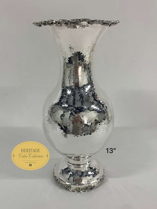 MEDIUM HAMMERED VASE