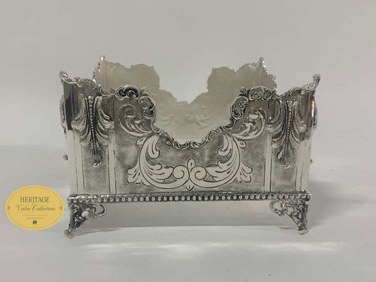 CHASED FLAT NAPKIN HOLDER
