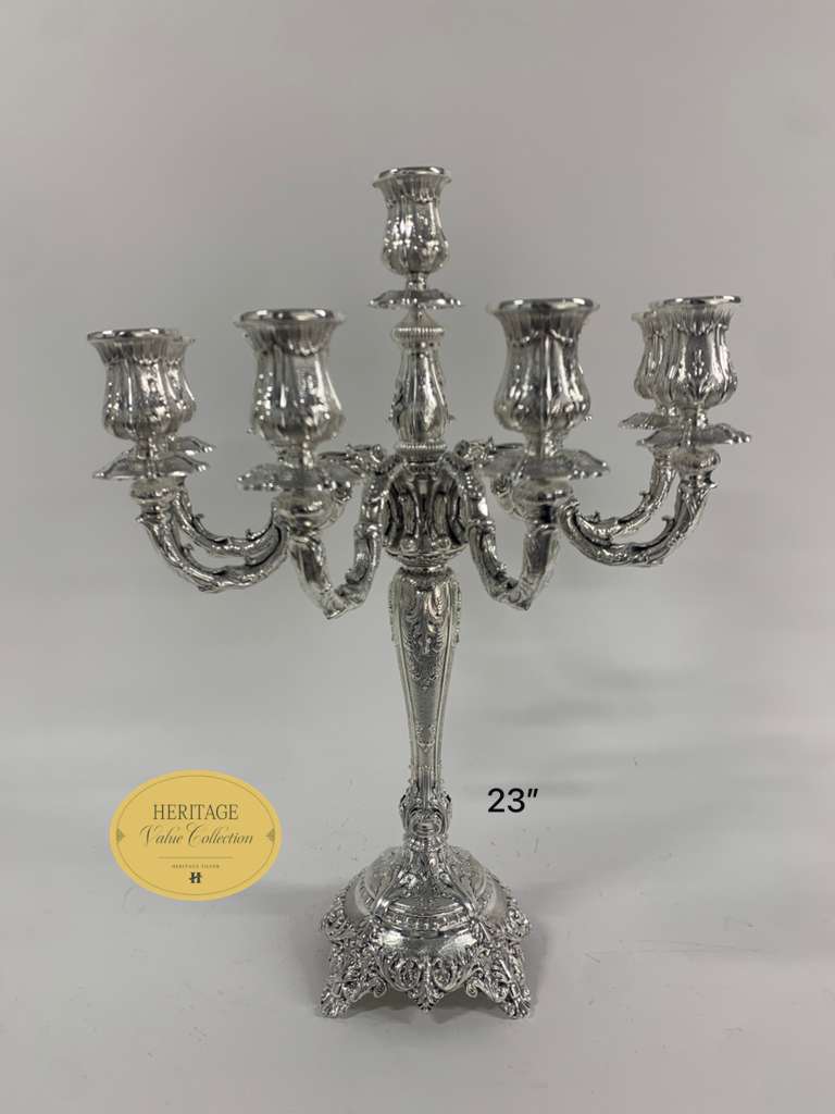 MILANESE 10 LIGHT CANDELABRA