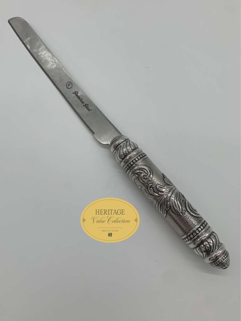 CHASED SERRATED KNIFE