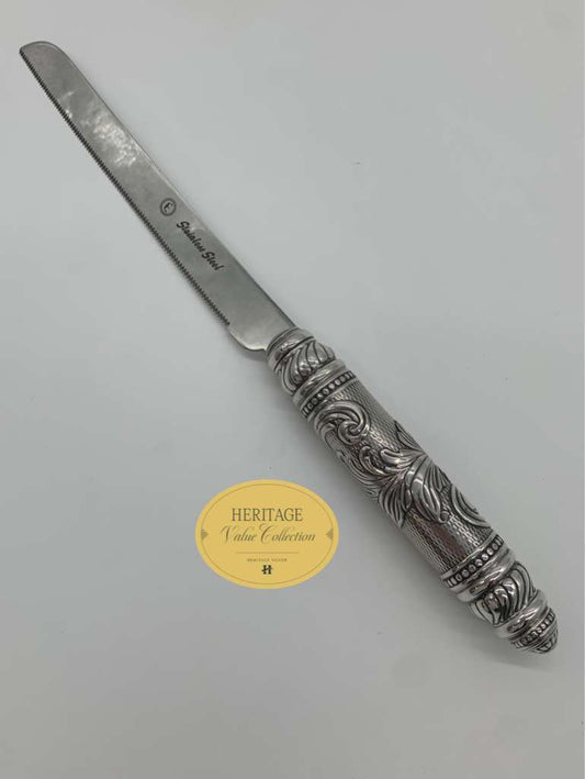 CHASED SERRATED KNIFE