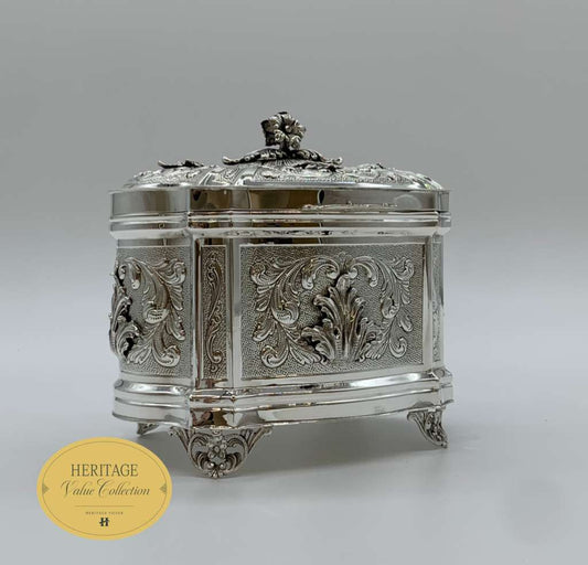 PARMA CHASED SQUARE ESROG BOX